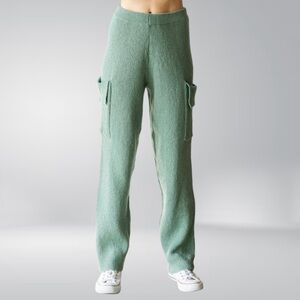Sage Side Pocket Knit Pants